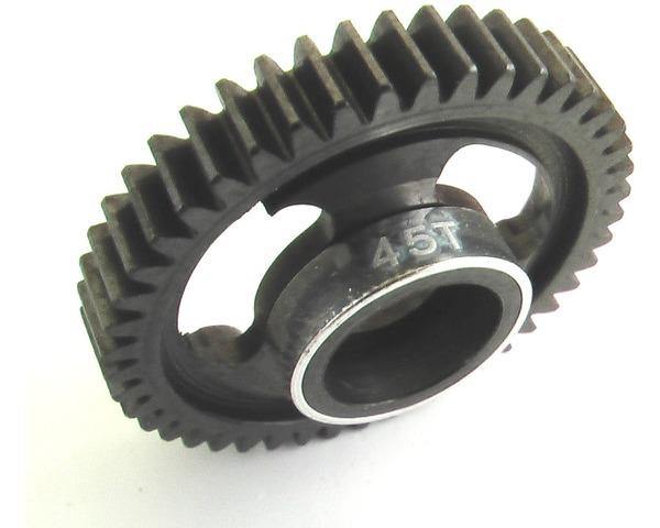 Hot Racing HRASVXS845 Steel Spur Gear, 45 Tooth, Silver, for Traxxas 1/16 Scale - Excel RC