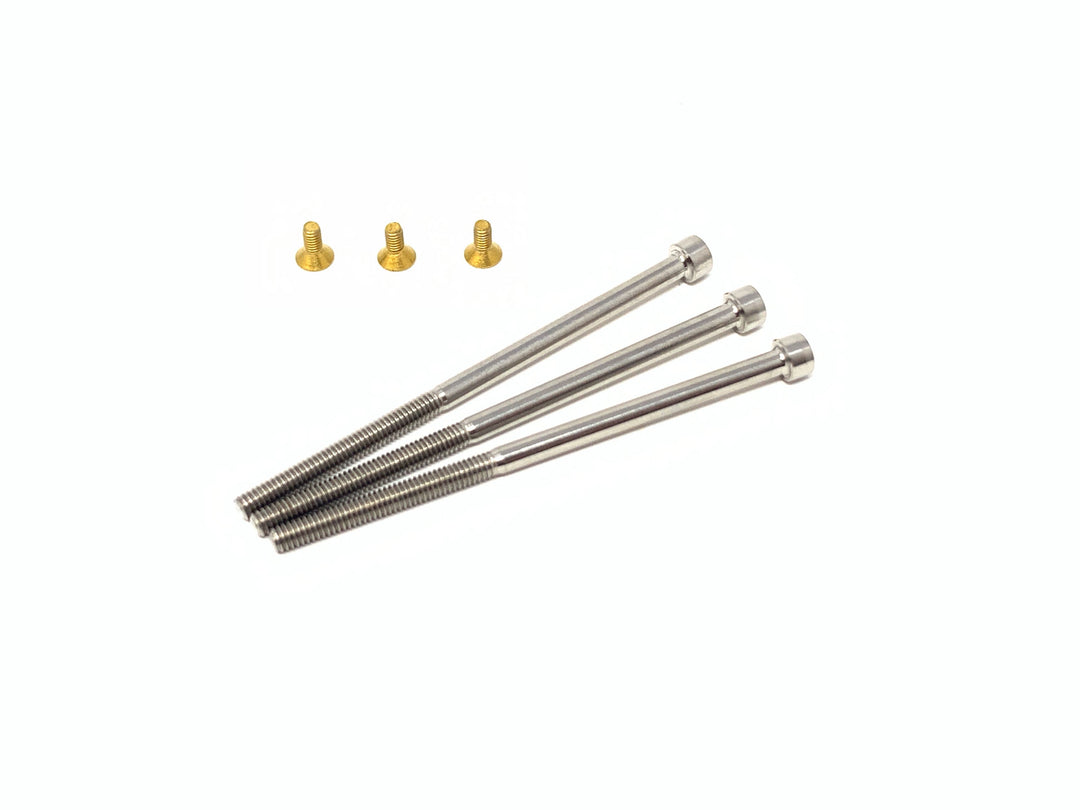 R1 Wurks V16 V15 & V21 25.5T Full Titanium Screw Set 020108