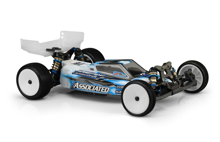 JConcepts Associated B6.4/B6.4D "F2" Body w/Carpet Wing (Clear) (Light Weight) 0475L