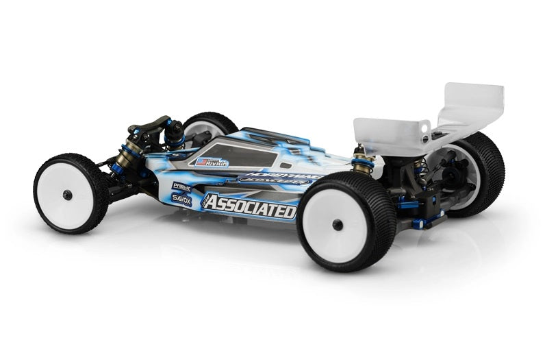 JConcepts Associated B6.4/B6.4D "F2" Body w/Carpet Wing (Clear) (Light Weight) 0475L