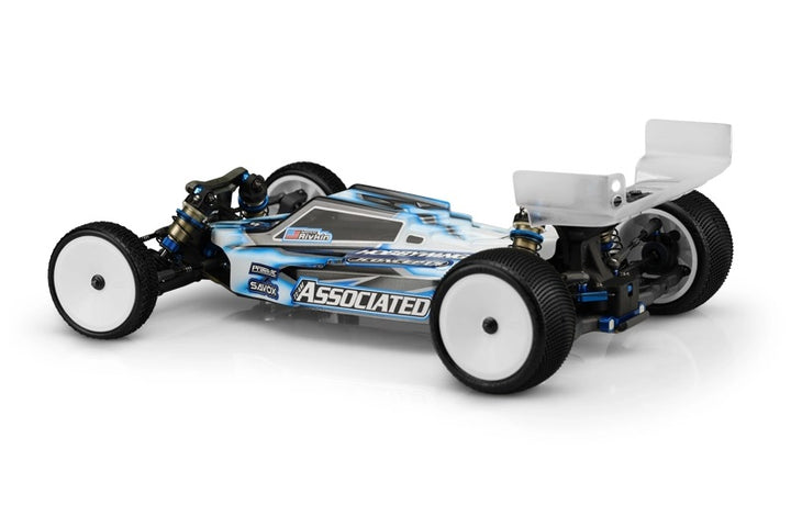 JConcepts Associated B6.4/B6.4D "F2" Body w/Carpet Wing (Clear) (Light Weight) 0475L