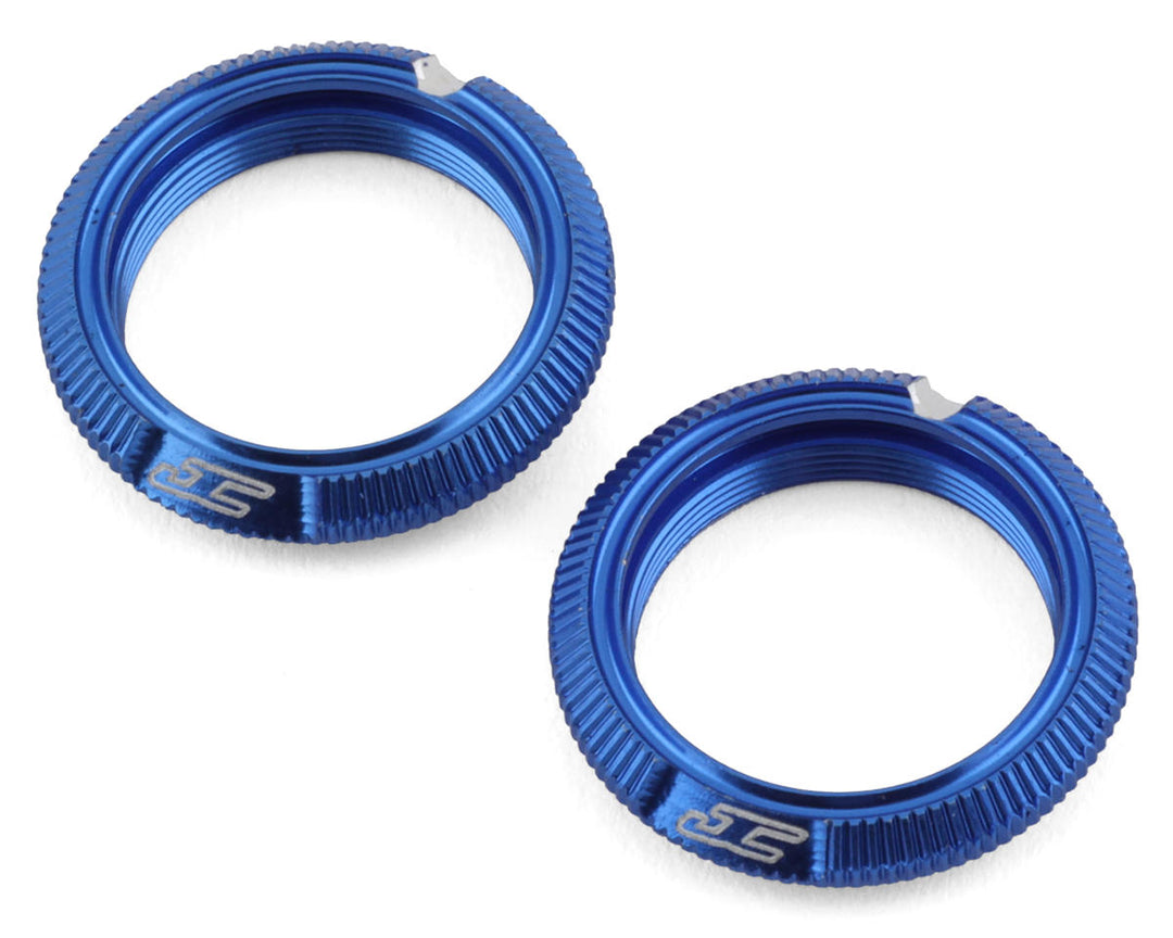 JConcepts Team Associated Fin Aluminum 13mm Shock Collars (2) 2702 | JCO2702