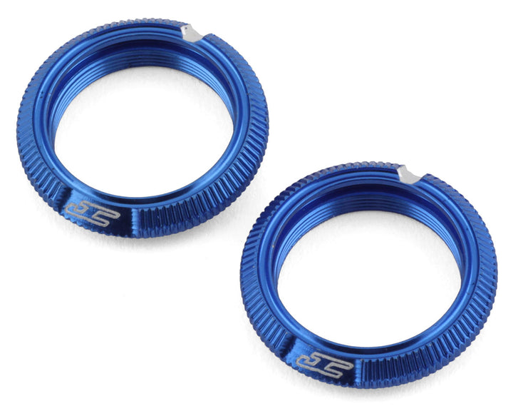 JConcepts Team Associated Fin Aluminum 13mm Shock Collars (2) 2702 | JCO2702