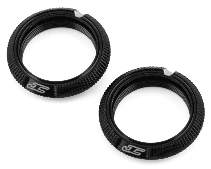 JConcepts Team Associated Fin Aluminum 13mm Shock Collars (2) 2702 | JCO2702