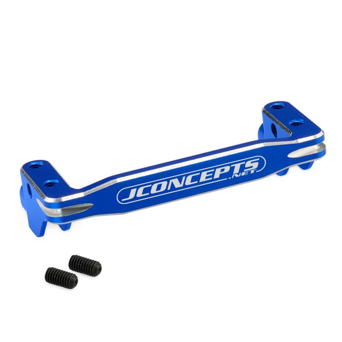 JConcepts B6.3 Servo Mount Brace (Blue) 2948-1