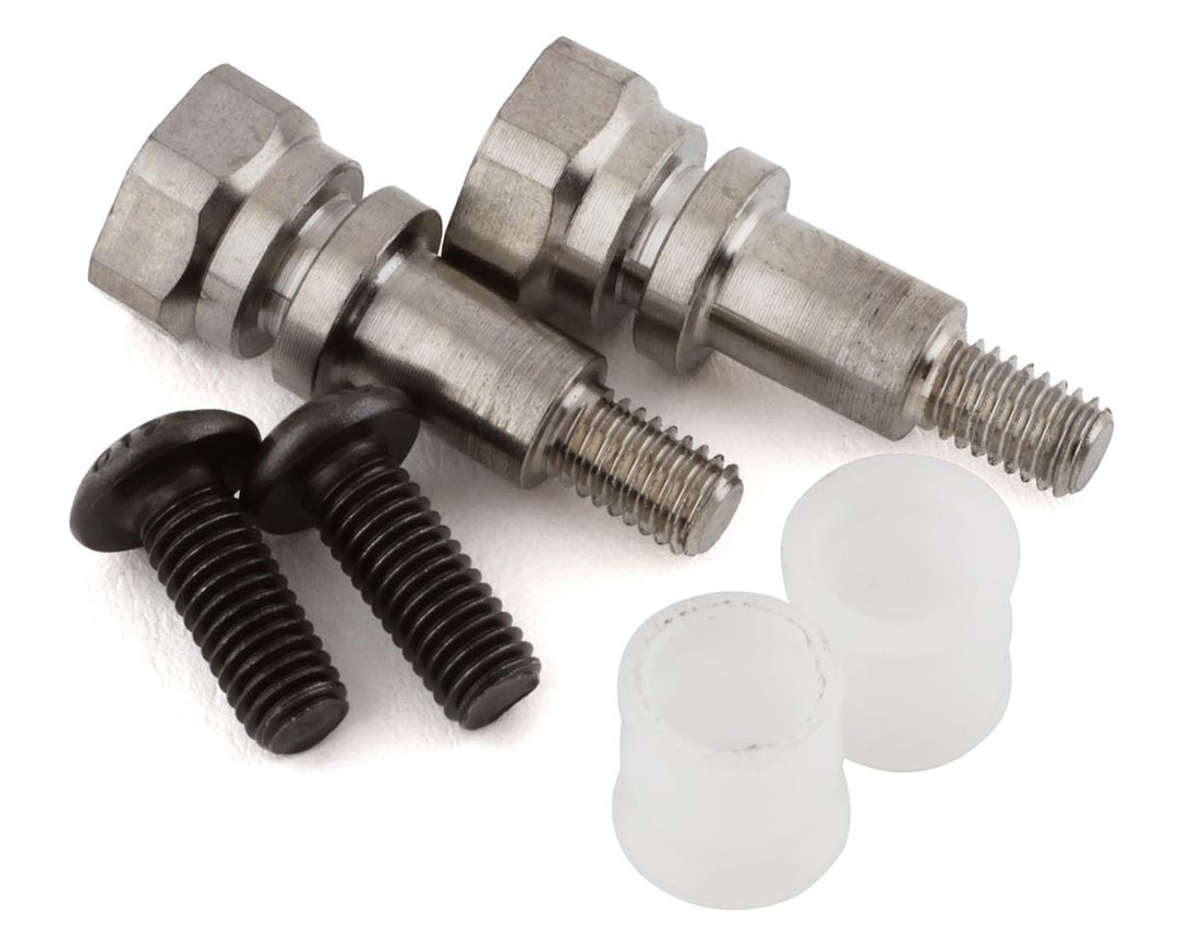 JConcepts B6.4/B74.1 Fin Titanium Shock Stand-Offs w/Bushings 2983T | JCO2983T