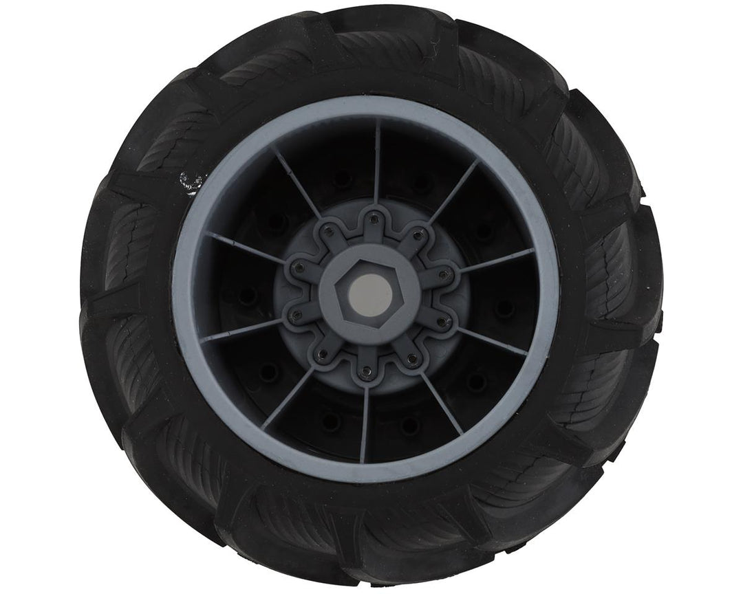 JConcepts Fling Kings Pre-Mounted Monster Truck Tires (Silver) (2) (Yellow) JCO3084-4099