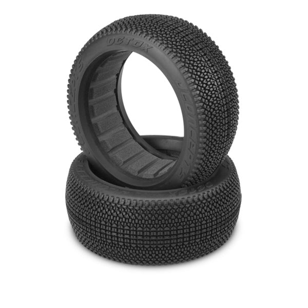 JConcepts Detox 1/8 Buggy Tires (2) (Aqua) 3122-03