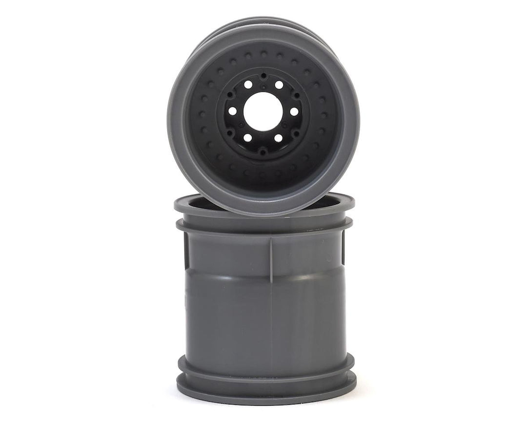 JConcepts 12mm Hex Midwest 2.2" Monster Truck Wheel (2) (Silver) JCO3380S