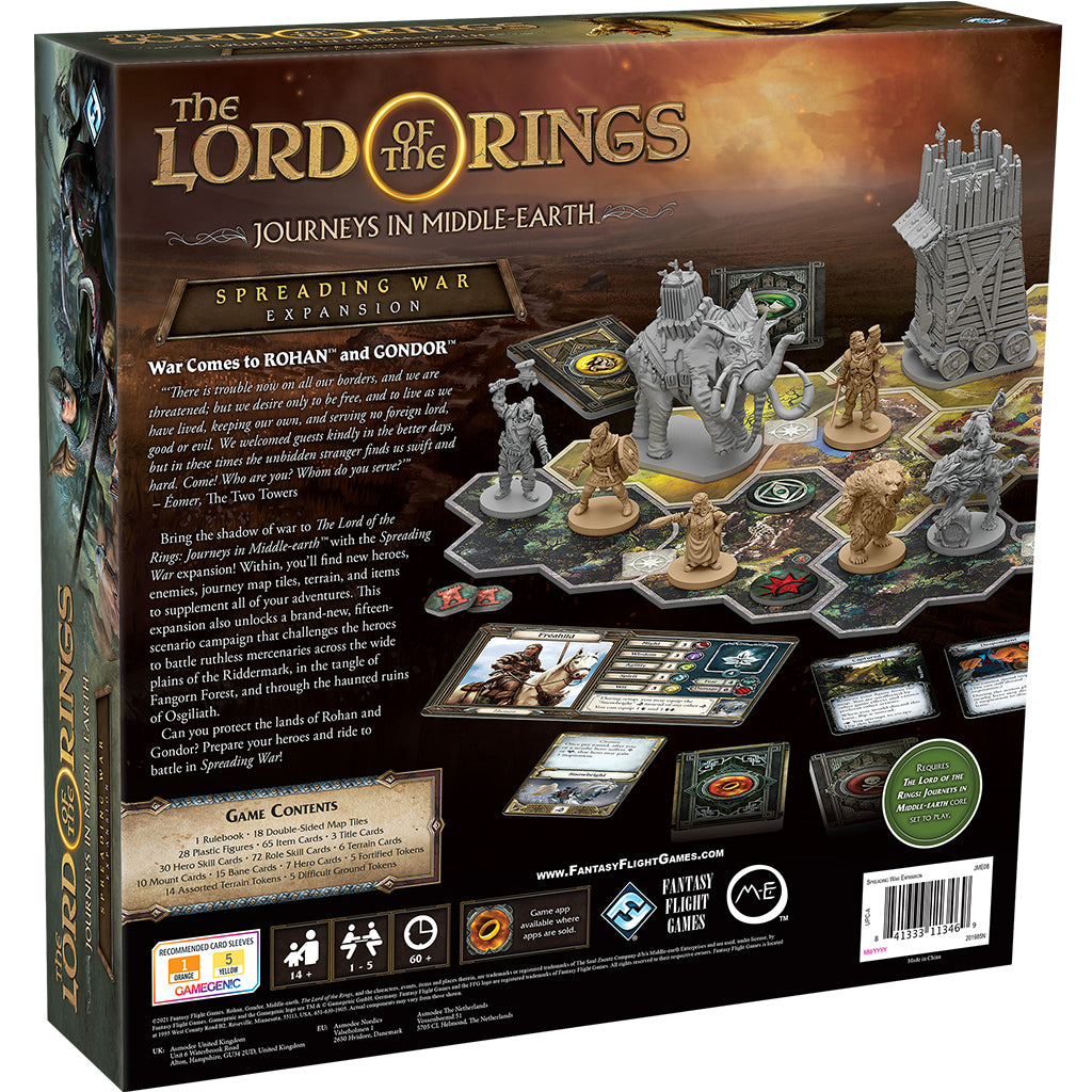 Lord Of The Rings Journeys In Middle-Earth: Spreading War