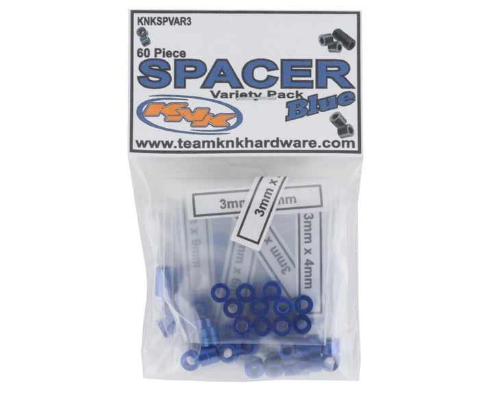 Team KNK Aluminum Spacer Variety Pack (60)