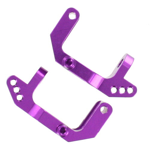 Redcat Racing Aluminum Front Hub Carriers L/R (Purple) (1pr) 02132p