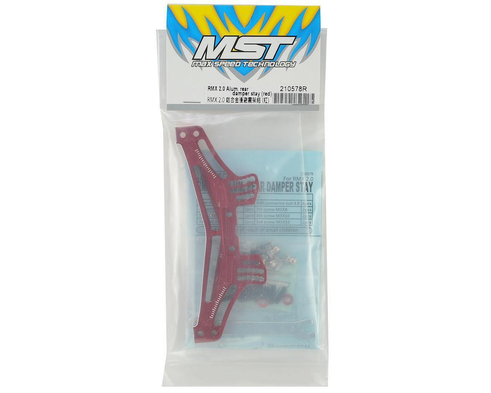 MST RMX 2.0 Aluminum Rear Damper Stay (R MXS-210578R - Excel RC