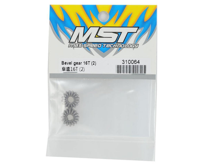 MST RMX 2.0 S Bevel Gear (2) (16T) MXS-310064 - Excel RC