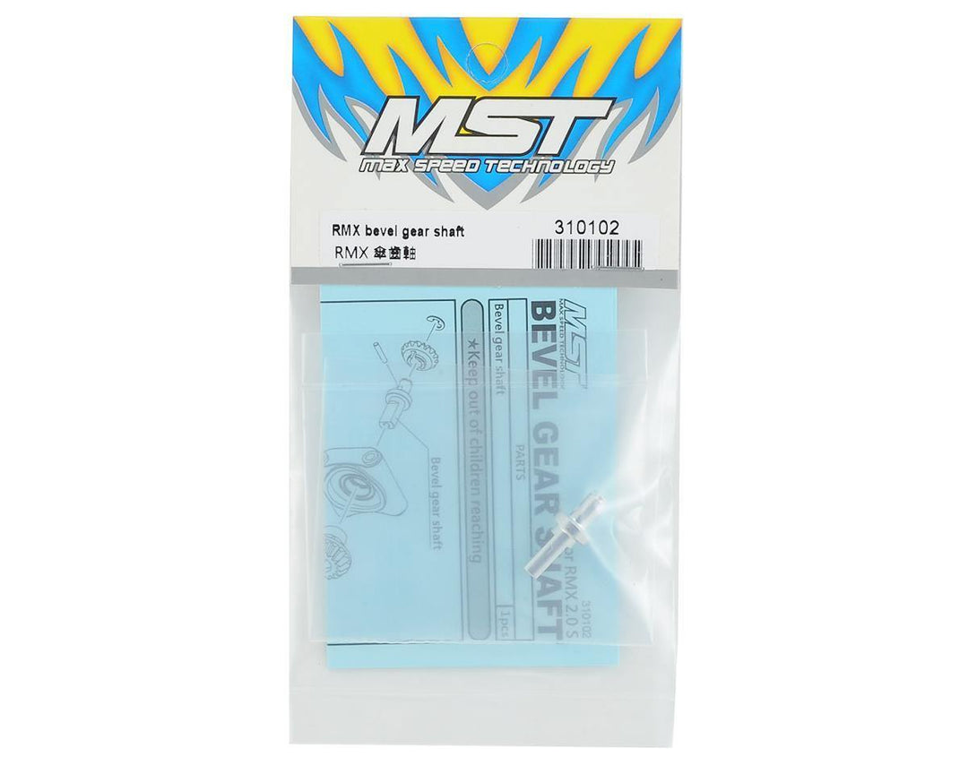 MST RMX 2.0 S Bevel Gear Shaft MXS-310102 - Excel RC