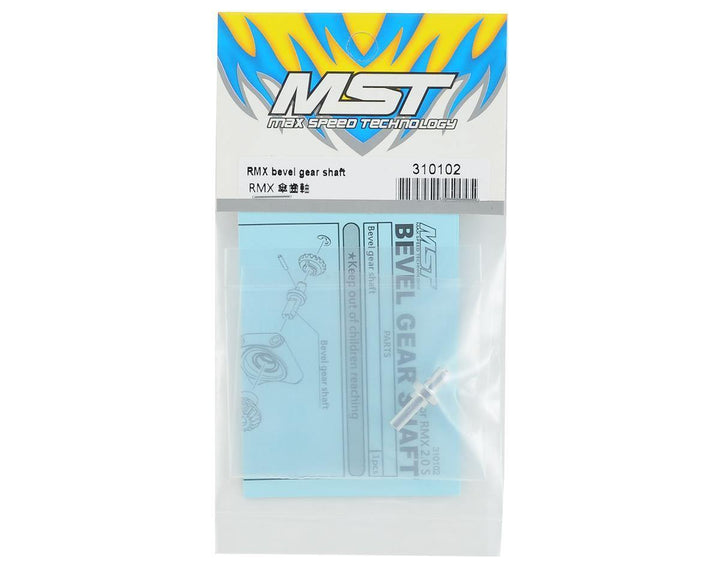 MST RMX 2.0 S Bevel Gear Shaft MXS-310102 - Excel RC