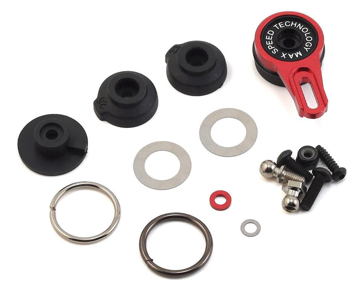 MST Aluminum 8-Point Adjustable Servo Saver MXS-820127R - Excel RC