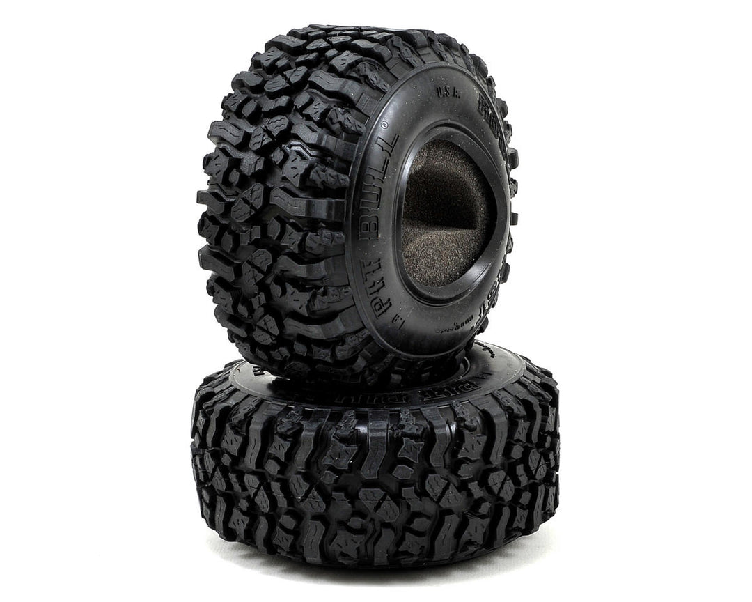 Pit Bull Tires Rock Beast 1.9" Scale Rock Crawler Tires w/Foams (2) (Komp) PBTPB9003NK