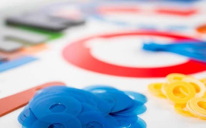 Plastic Shims 6 x 12 x 0.9mm (2pcs)