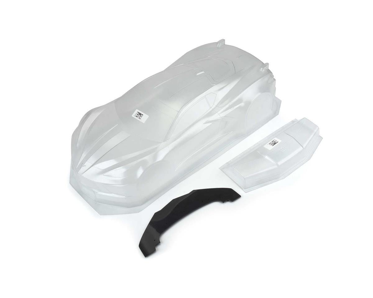 ProtoForm Corvette C8 Clear Body Felony & Infraction PRM157700 - Excel RC