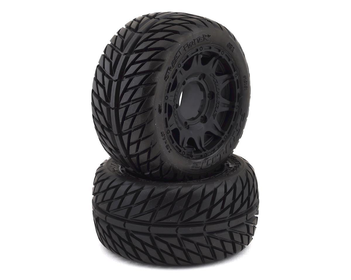 Pro-Line Street Fighter LP 2.8" MTD Raid Black 6x30 F/R - Excel RC