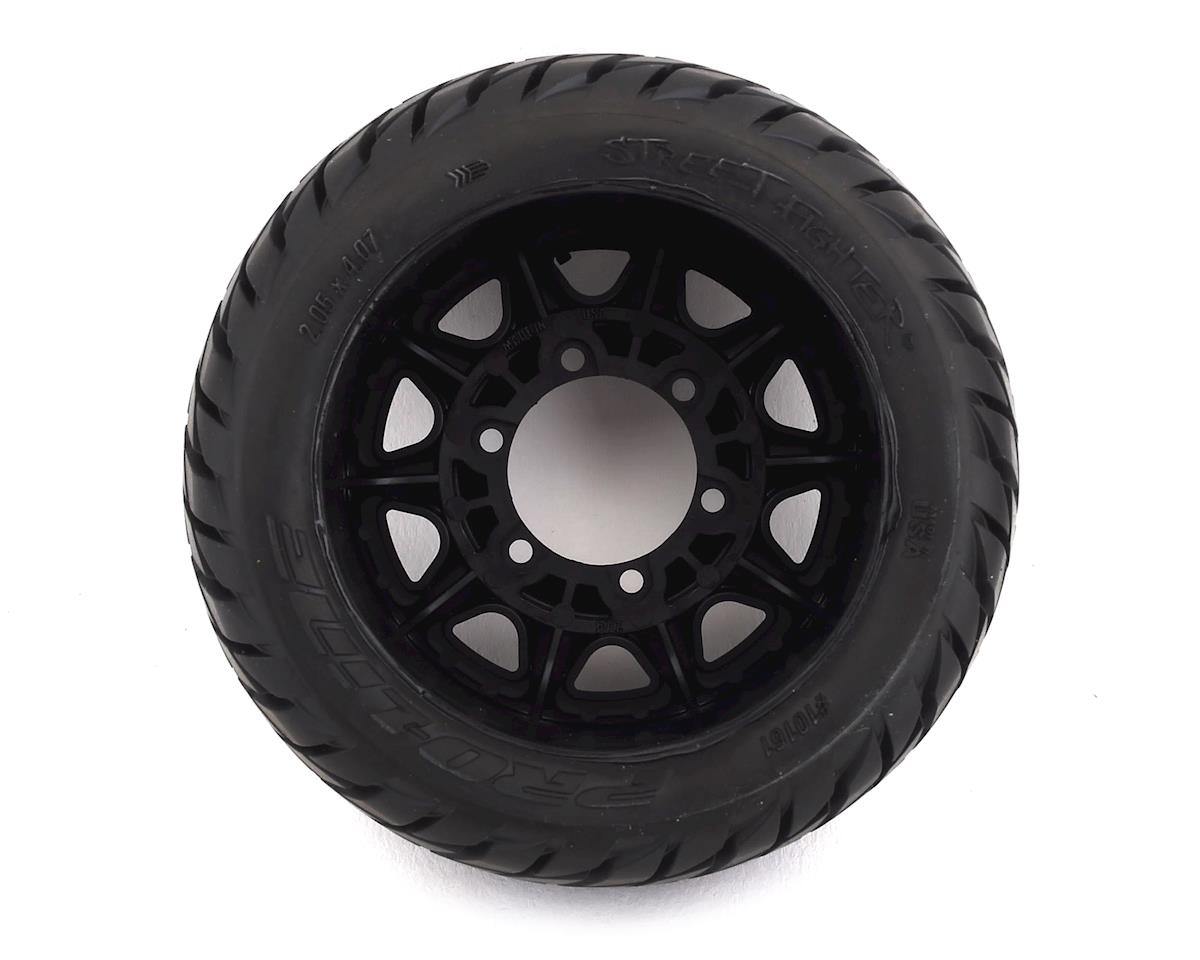 Pro-Line Street Fighter LP 2.8" MTD Raid Black 6x30 F/R - Excel RC