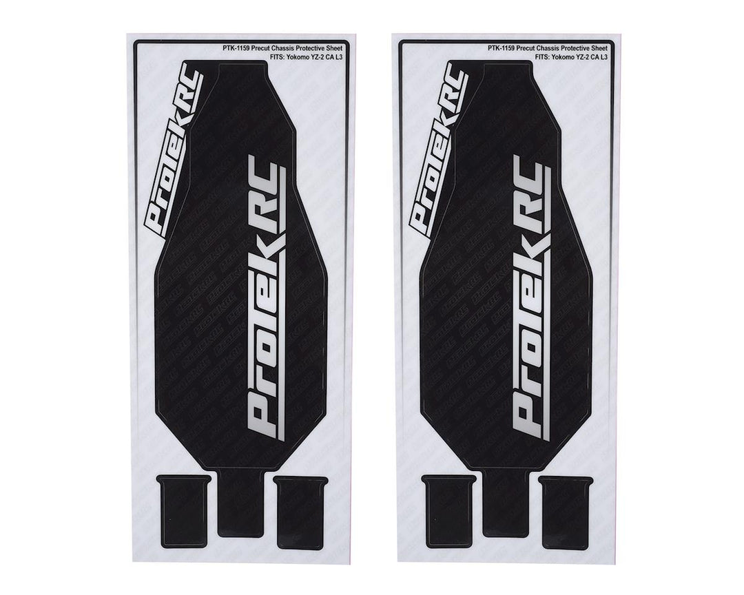 ProTek RC YZ-2 DTM 3.1 &amp; CA L3 "Thick" Chassis Protector (2) PTK-1159