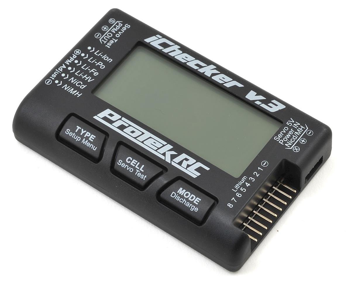 ProTek RC "iChecker 3.0" LCD LiPo Battery Cell Checker (2-8S) PTK-211 - Excel RC