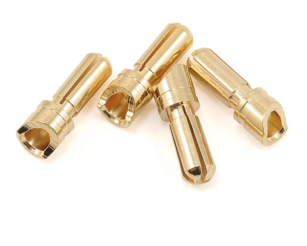ProTek RC 3.5mm "Super Bullet" Gold Connectors (4 Male) PTK-5033