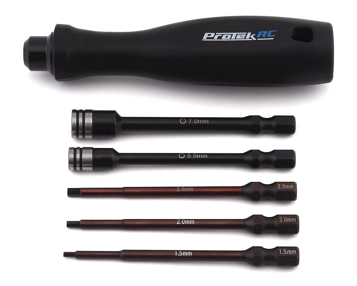 ProTek RC "TruTorque" 5-Piece 1/4" Drive Hex & Nut Driver Set PTK-8462 - Excel RC