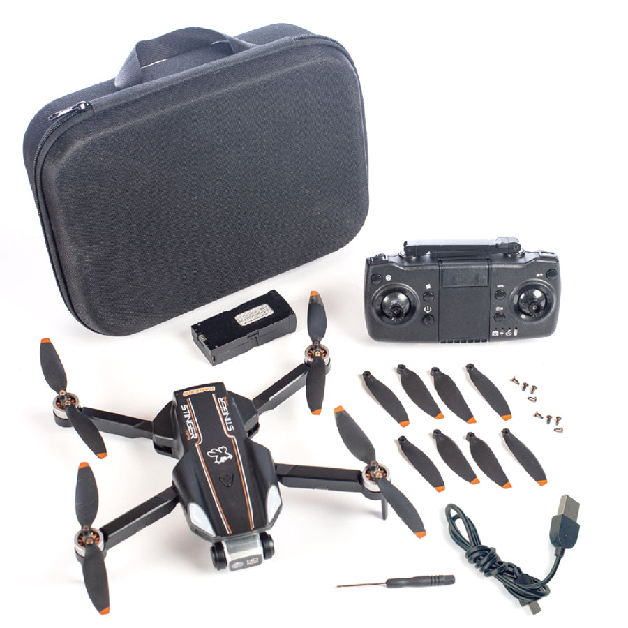 Rage RC Stinger GPS RTF Drone w/1080p HD Camera RGR4450