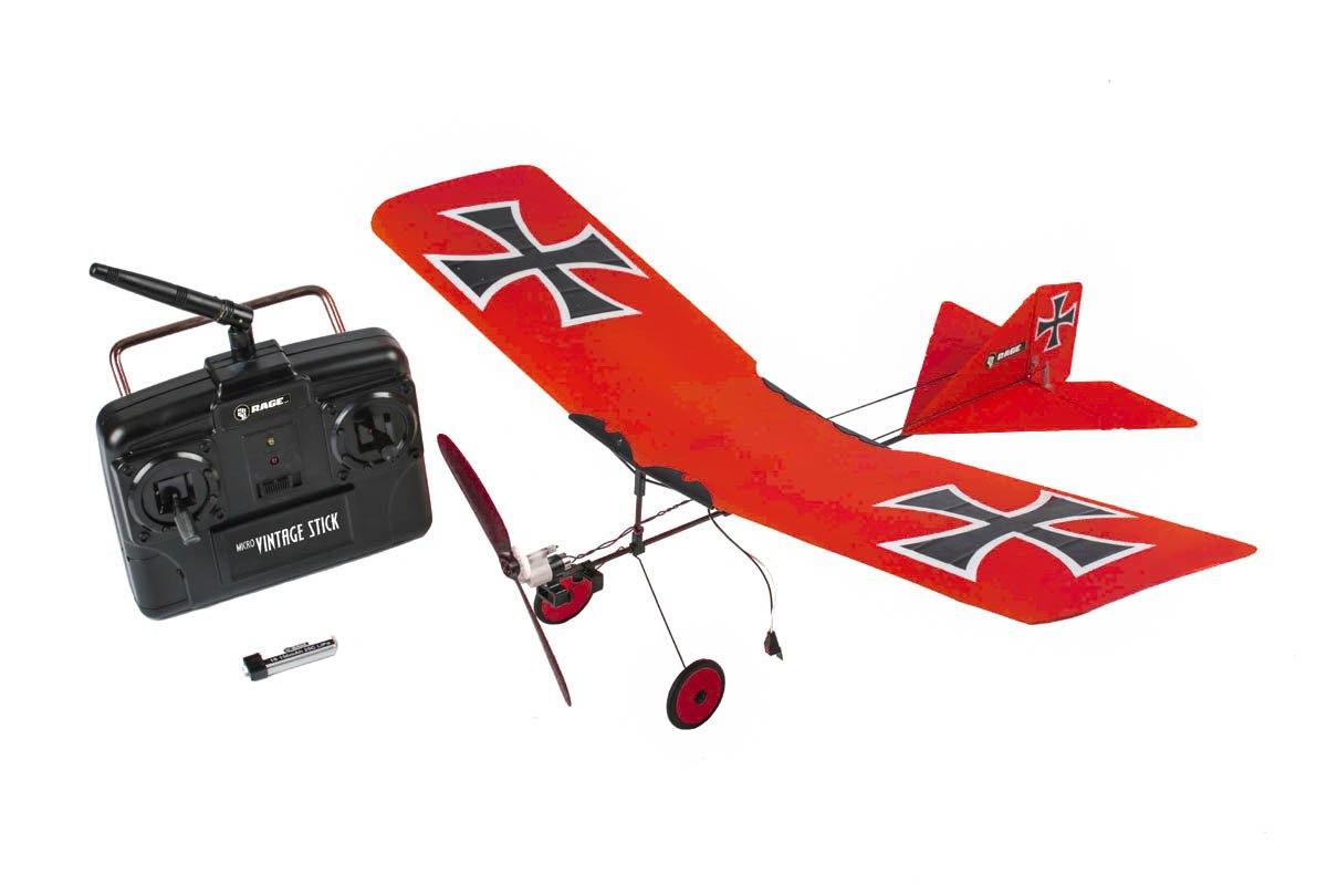 Rage RC Vintage Stick Micro RTF (Red) RGRA1112 - Excel RC