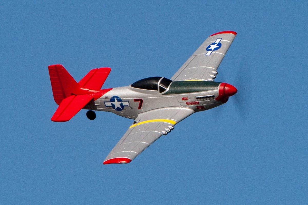 Rage RC P-51D Mustang Micro RTF Airplane w/PASS RGRA1300 - Excel RC