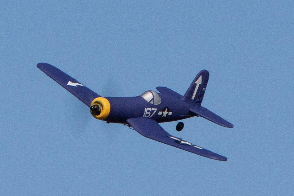 Rage RC F4U Corsair Micro RTF Airplane w/PASS RGRA1301 - Excel RC