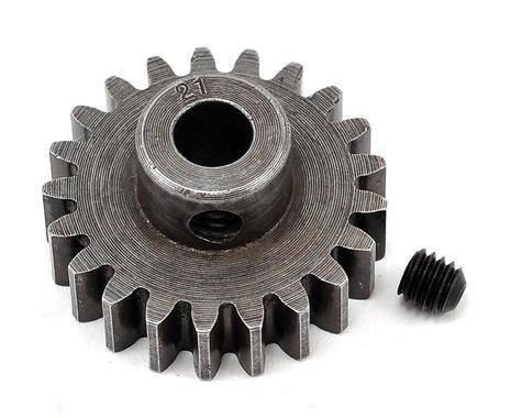 Robinson Racing Products Extra Hard Steel 5mm Bore 1 Module Pinion, 21T RRP1221 - Excel RC