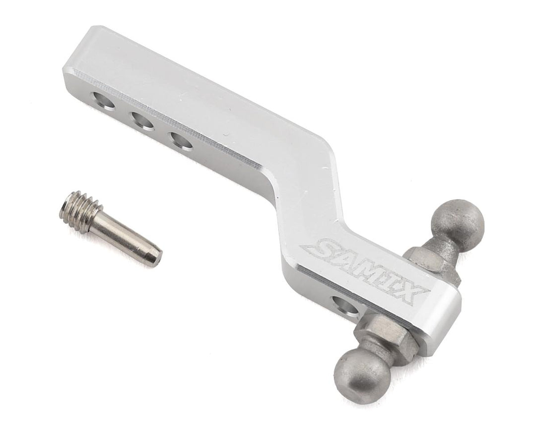 Samix TRX-4 Aluminum Drop Hitch Receiver (Silver) SAMTRX4-6057-S