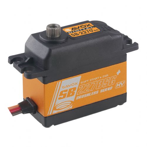 Savox High Voltage Brushless Digital Servo 0.12sec / 444oz @ 7.4V SAVSB2270SGP