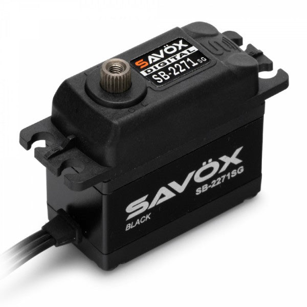Savox Black Edition High Voltage Brushless Digital Servo 0.065s SAVSB2271SG-BE