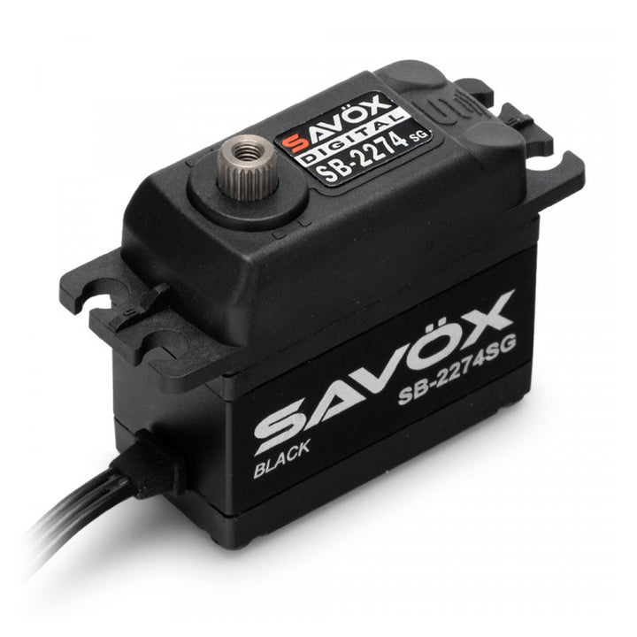 Savox Black Edition High Voltage Brushless Digital Servo 0.080s SAVSB2274SG-BE