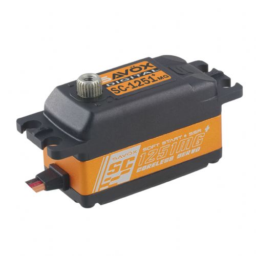 Savox Low Profile Digital Servo 0.09sec / 125oz @ 6V SC1251MGP