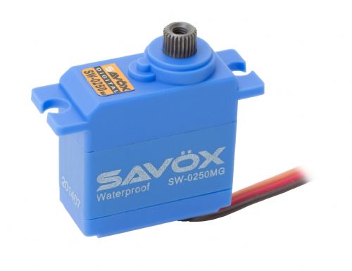 Savox Waterproof Micro Digital Servo 0.11sec / 69oz @ 6V SW0250MGP