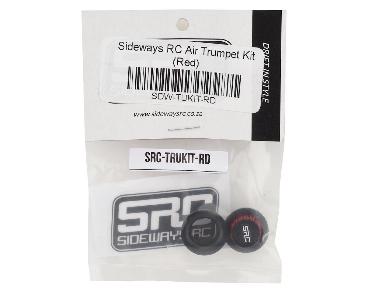 Sideways RC SDW-TUKIT-RD Sideways RC Scale Drift Air Trumpet Kit (Red) - Excel RC