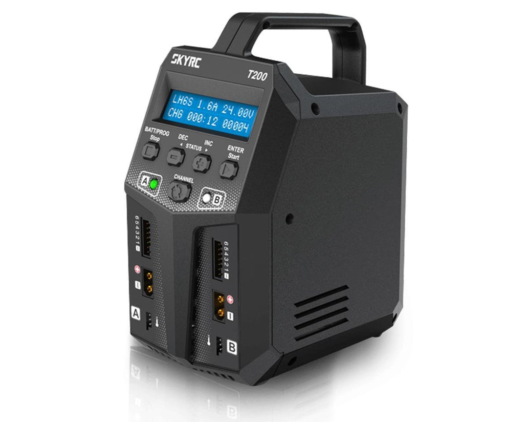SkyRC T200 Dual AC/DC Battery Charger (6S/10A/100W) SKY-100155-03
