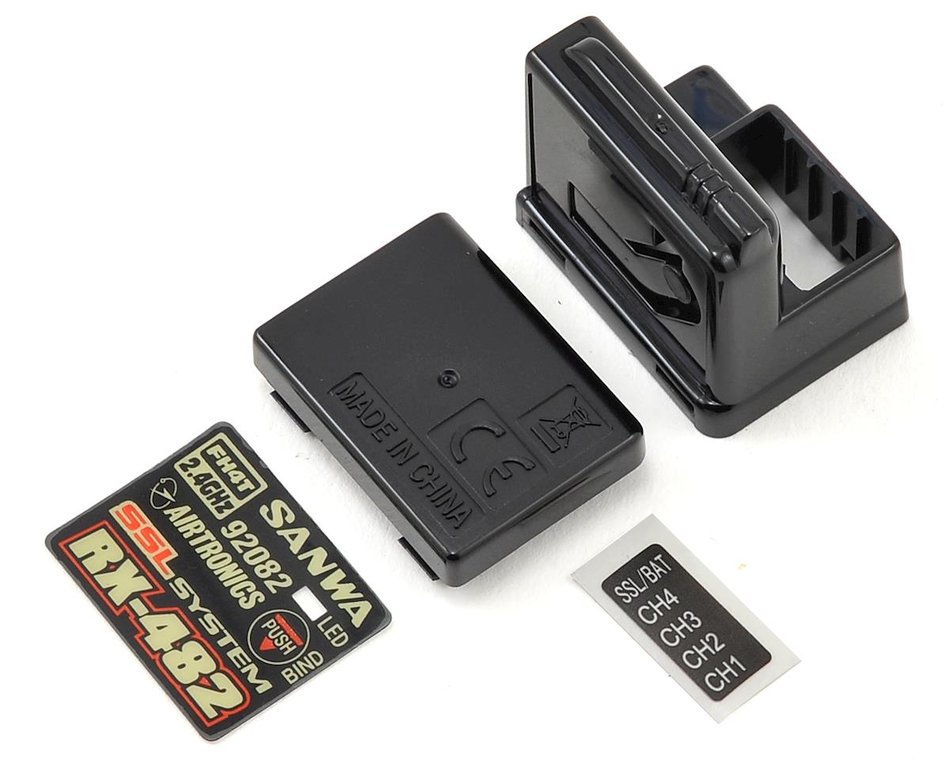 Sanwa Receiver Case Set for RX-482 SNW107A41302A