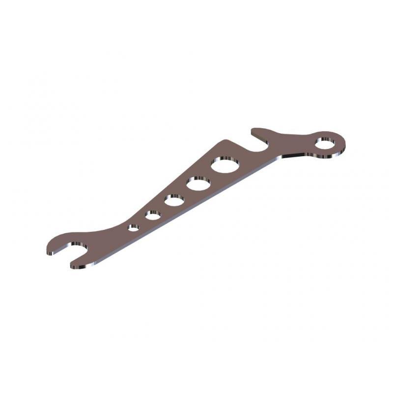 Steel shim plate - 0.5mm (2pcs)