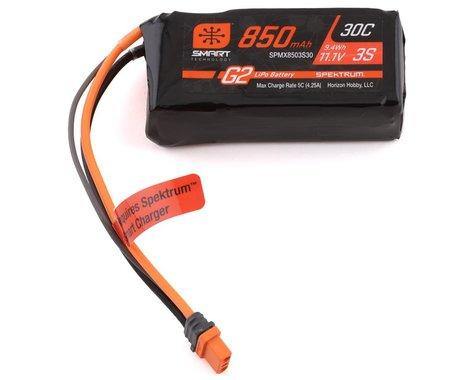 Spektrum 850mAh 3S 11.1V Smart G2 30C With IC2 SPMX8503S30 - Excel RC