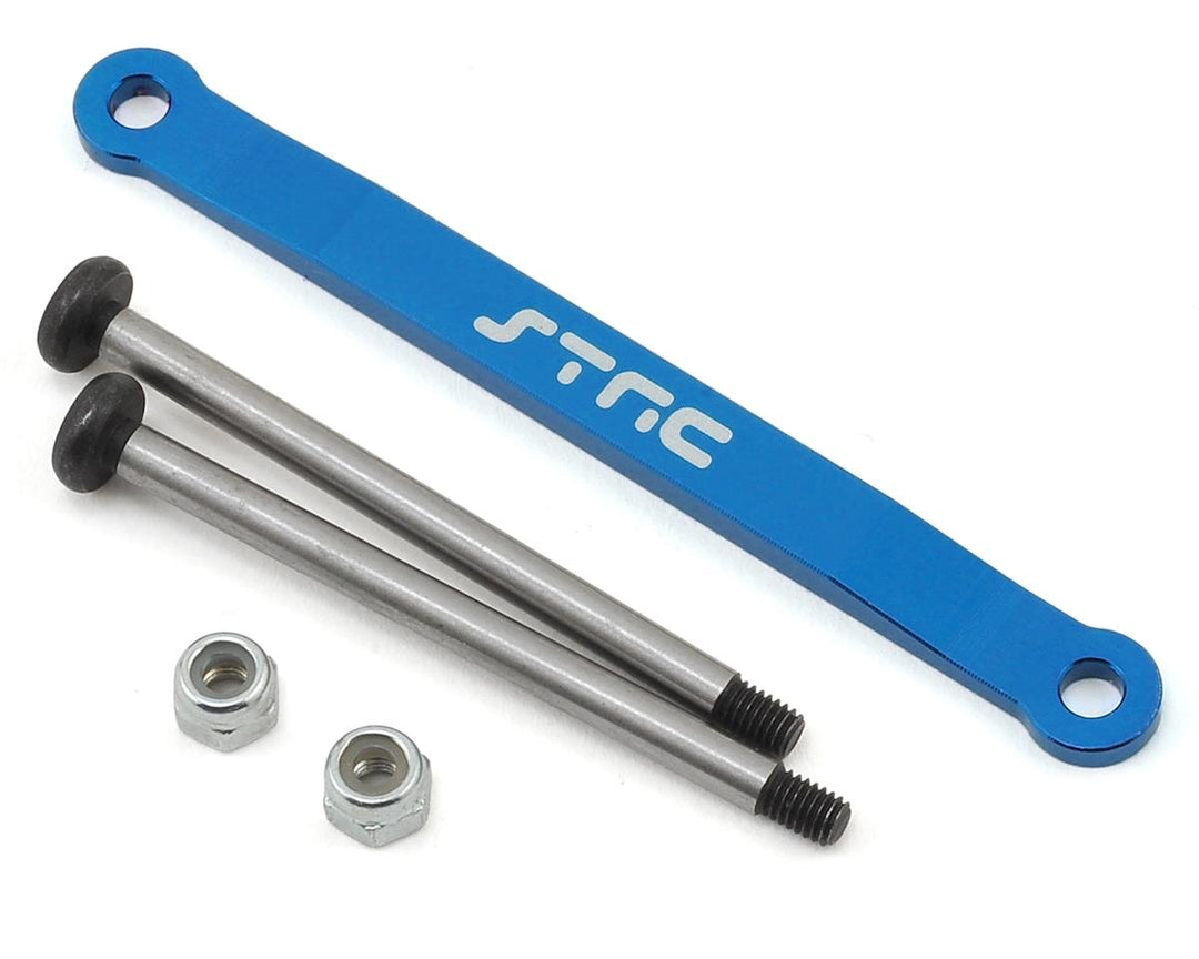 ST Racing Concepts Stampede/Bigfoot Aluminum Front Hinge Pin Brace (Blue) SPTST2532XB