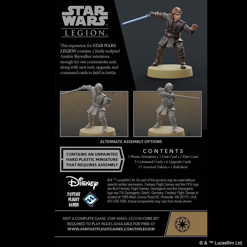 Star Wars: Legion: Anakin Skywalker Commander