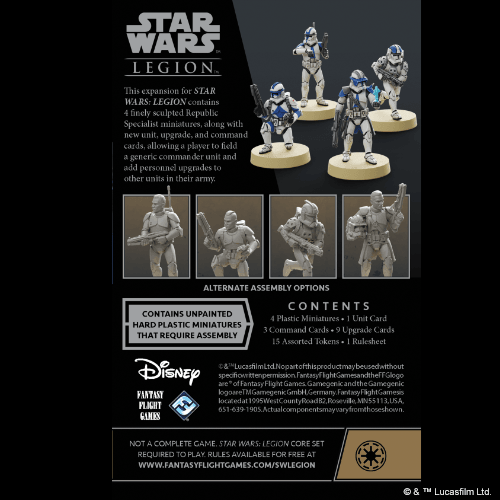 Star Wars Legion: Republic Specialists - Excel RC