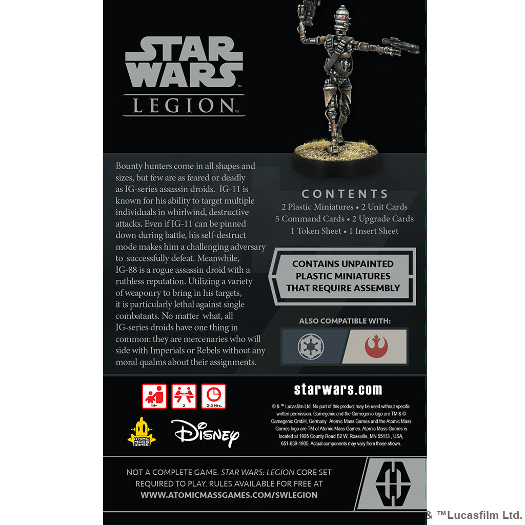 Star Wars: Legion: IG-Series Assassin Droids